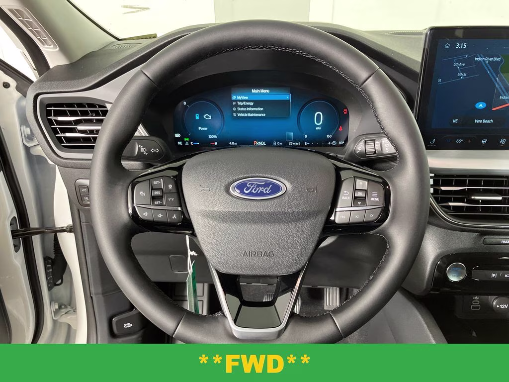2026 White Metallic Ford Escape Plug-In Hybrid Base FWD SUV