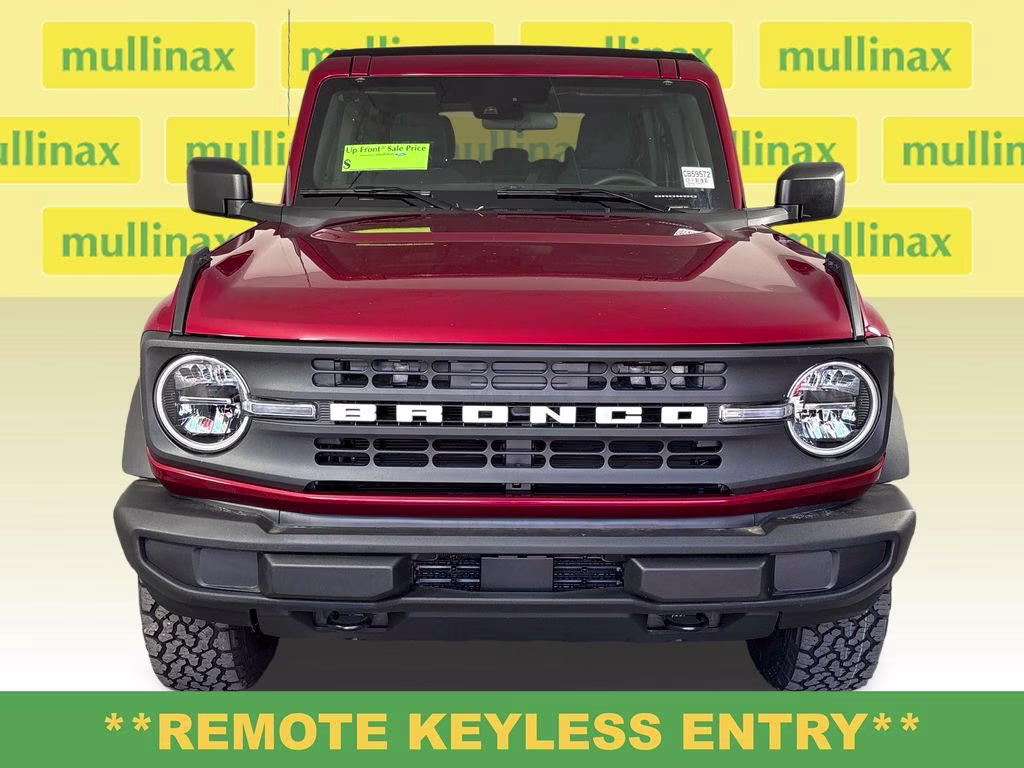2025 Ruby Red Metallic Tinted Clearcoat Ford Bronco Base 4X4 SUV
