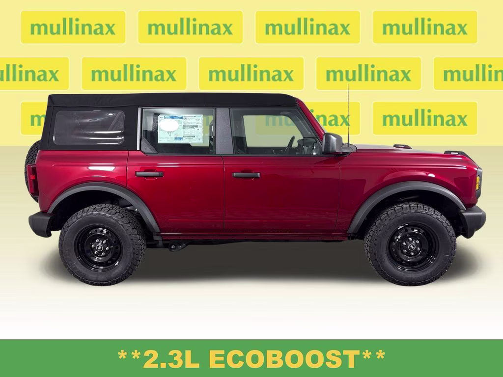2025 Ruby Red Metallic Tinted Clearcoat Ford Bronco Base 4X4 SUV