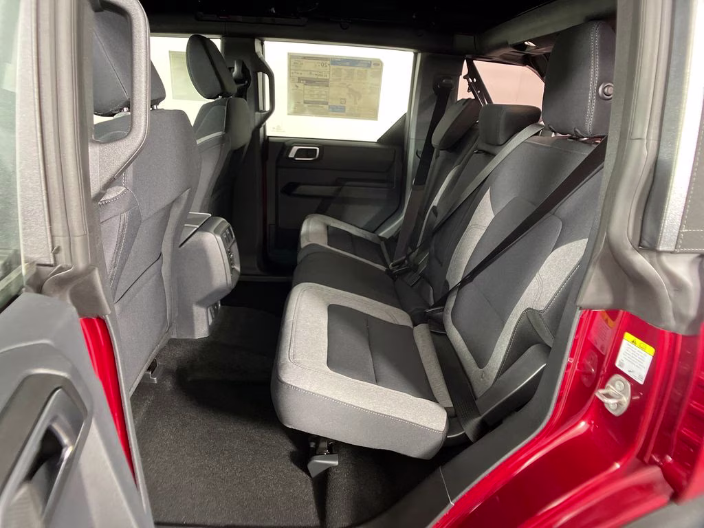 2025 Ruby Red Metallic Tinted Clearcoat Ford Bronco Base 4X4 SUV