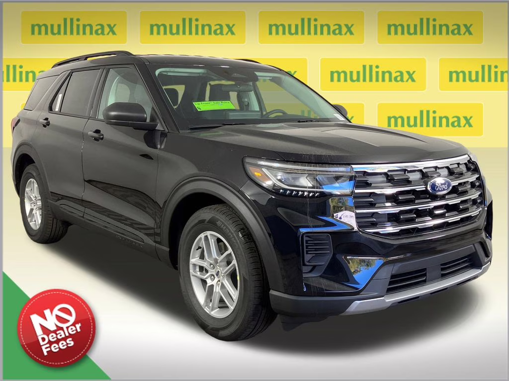 2026 Agate Black Metallic Ford Explorer Active RWD SUV