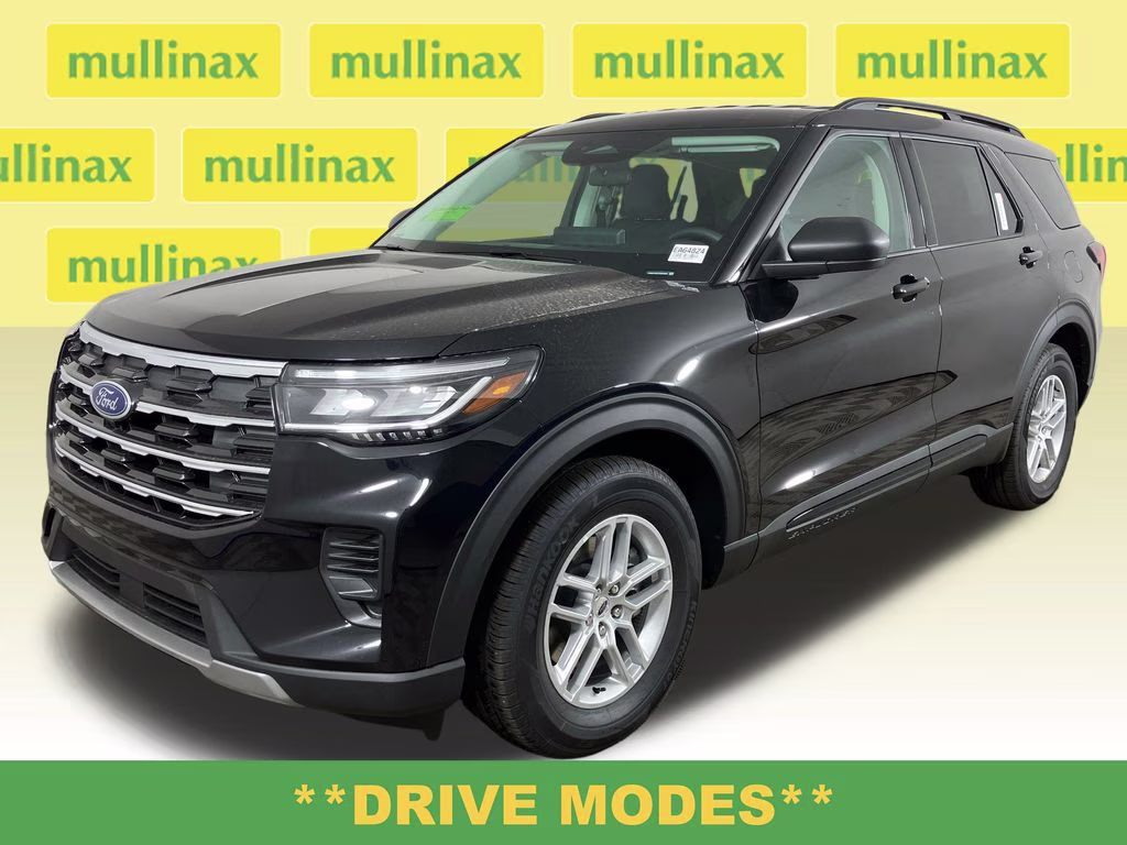 2026 Agate Black Metallic Ford Explorer Active RWD SUV
