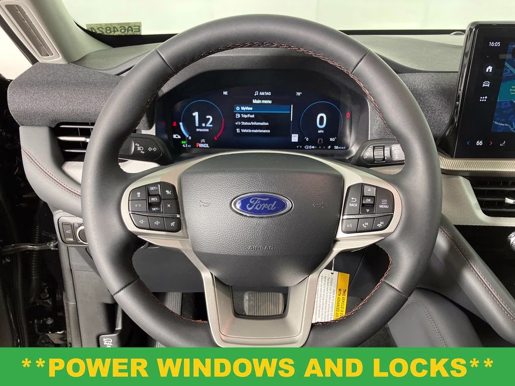 2026 Agate Black Metallic Ford Explorer Active RWD SUV