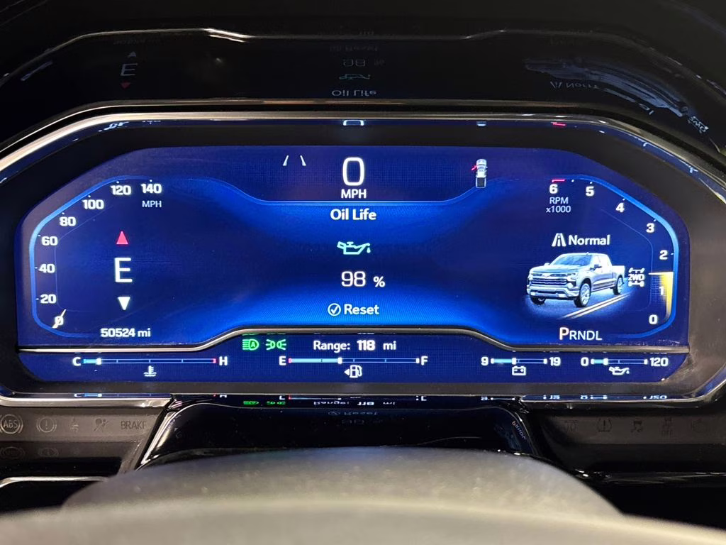 2023 Black Chevrolet Silverado 1500 LT 4X4 Truck