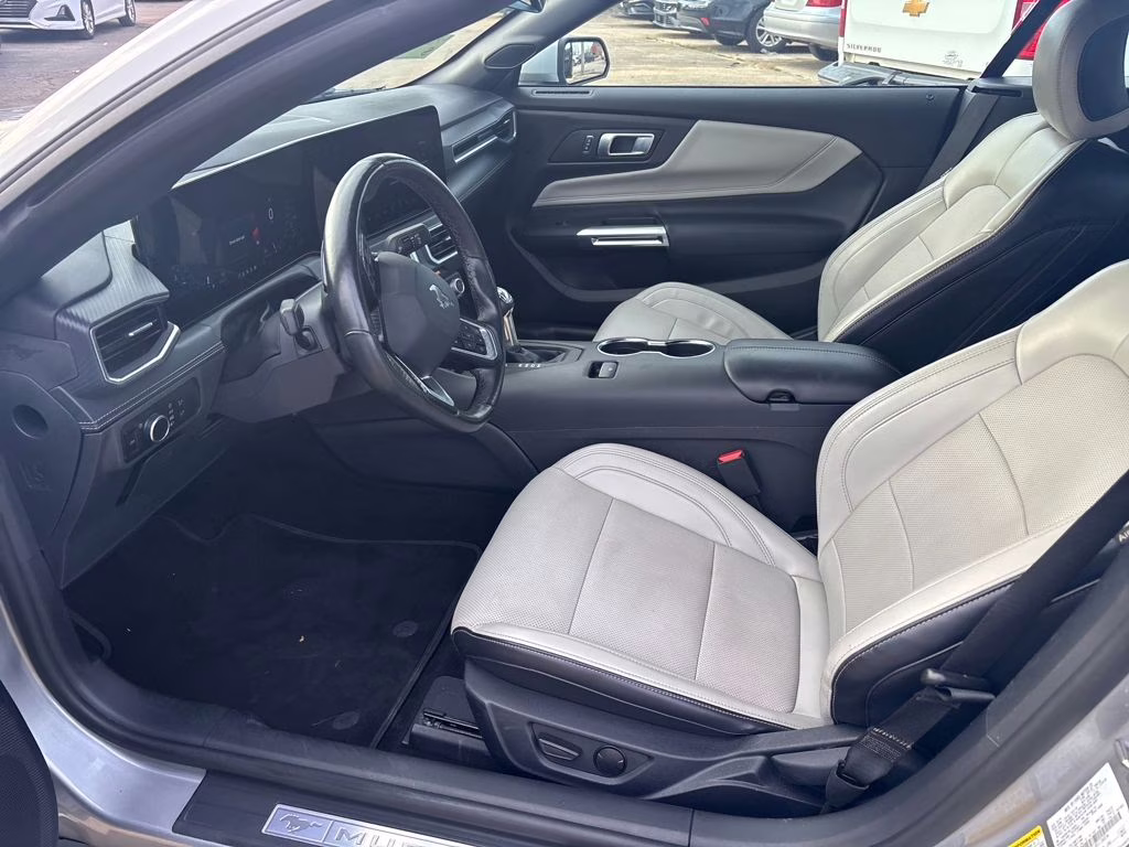 2024 Silver Metallic Ford Mustang GT Premium RWD Convertible