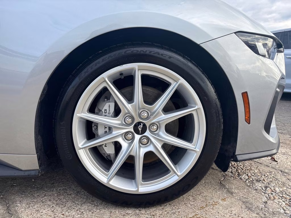 2024 Silver Metallic Ford Mustang GT Premium RWD Convertible