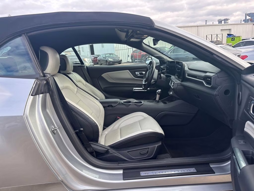 2024 Silver Metallic Ford Mustang GT Premium RWD Convertible