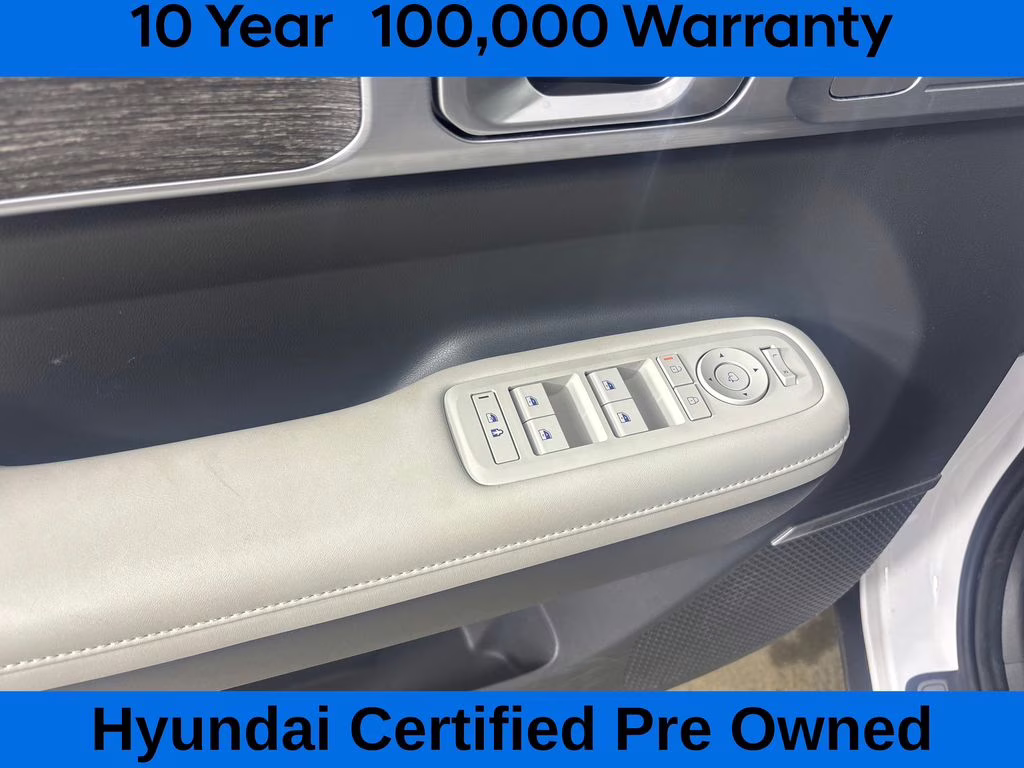 2024 Serenity White Hyundai Santa Fe Calligraphy AWD SUV