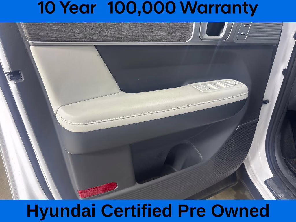 2024 Serenity White Hyundai Santa Fe Calligraphy AWD SUV