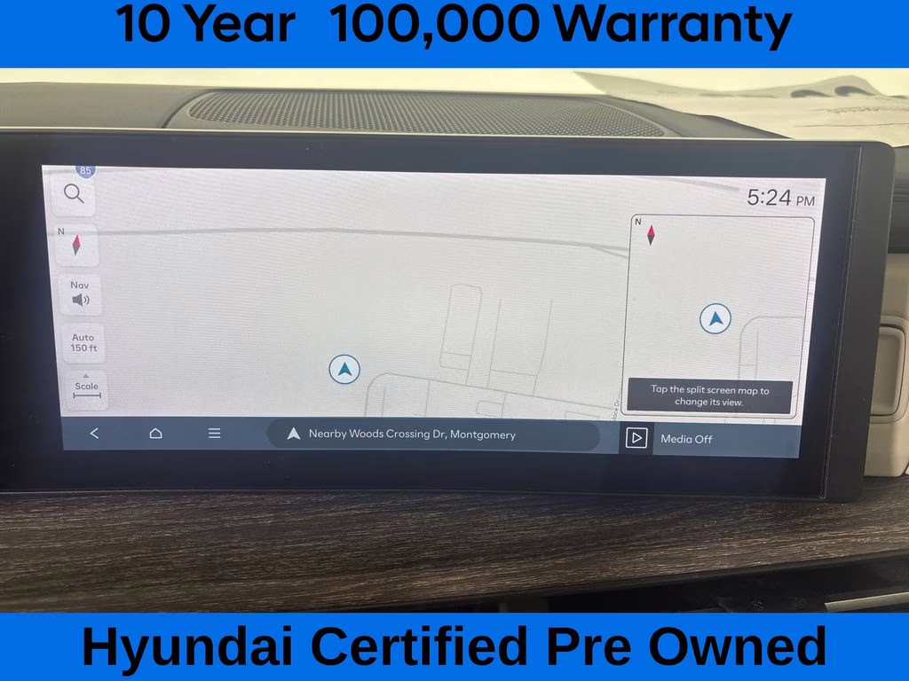 2024 Serenity White Hyundai Santa Fe Calligraphy AWD SUV