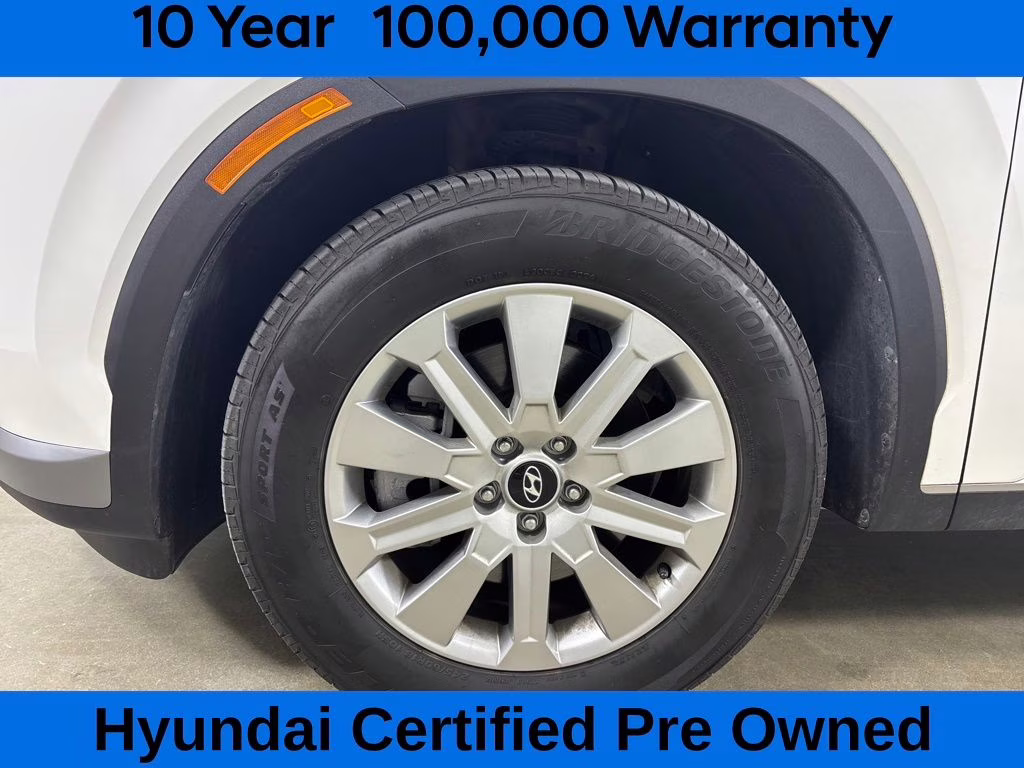 2025 Hyper White Hyundai Palisade SEL AWD SUV