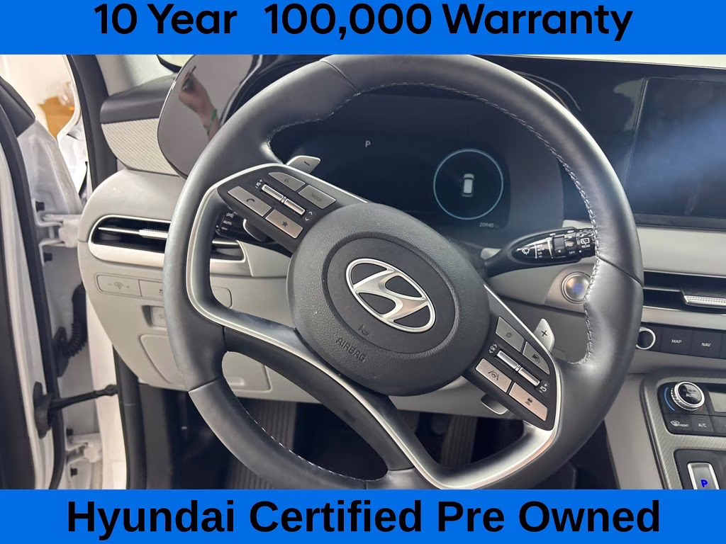 2025 Hyper White Hyundai Palisade SEL Premium FWD SUV