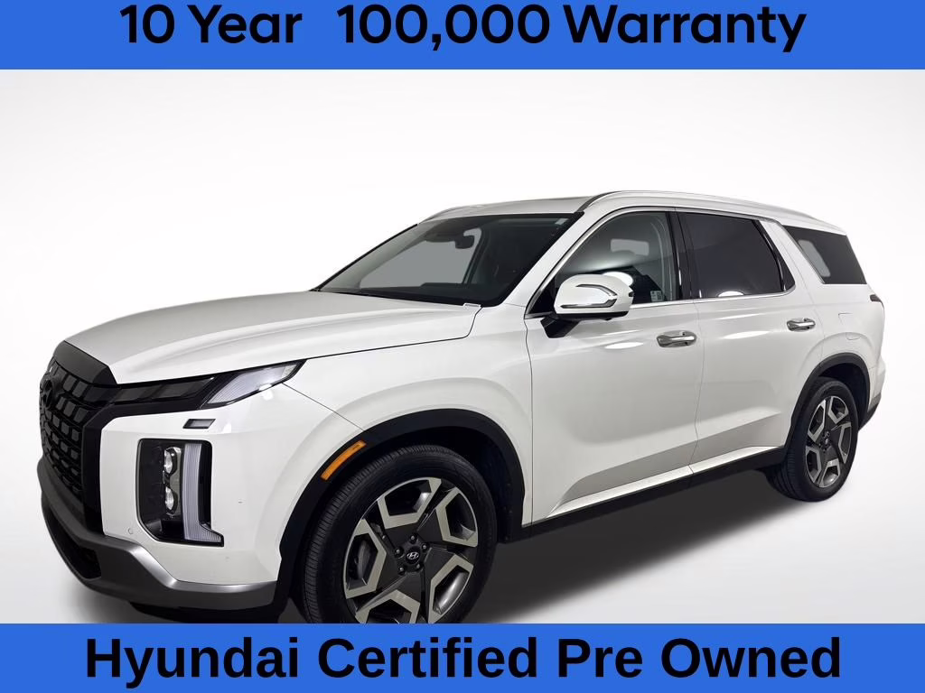 2025 Hyper White Hyundai Palisade SEL Premium FWD SUV
