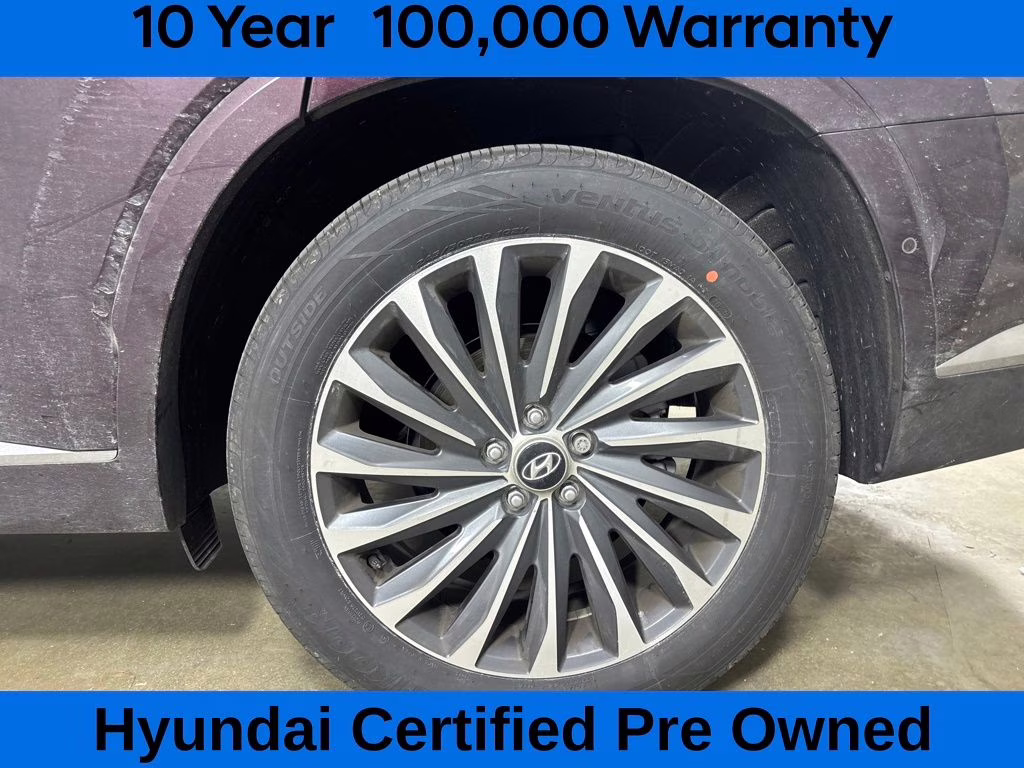 2024 Sierra Burgundy Hyundai Palisade Calligraphy FWD SUV