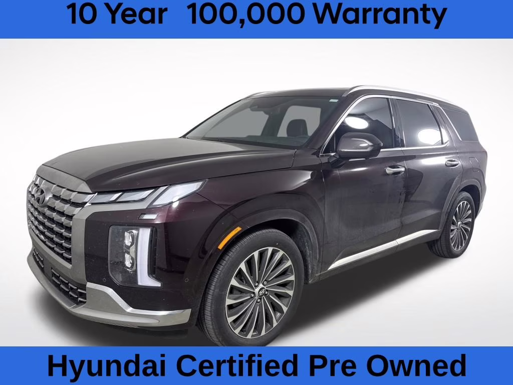 2024 Sierra Burgundy Hyundai Palisade Calligraphy FWD SUV