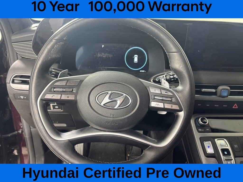 2024 Sierra Burgundy Hyundai Palisade Calligraphy FWD SUV
