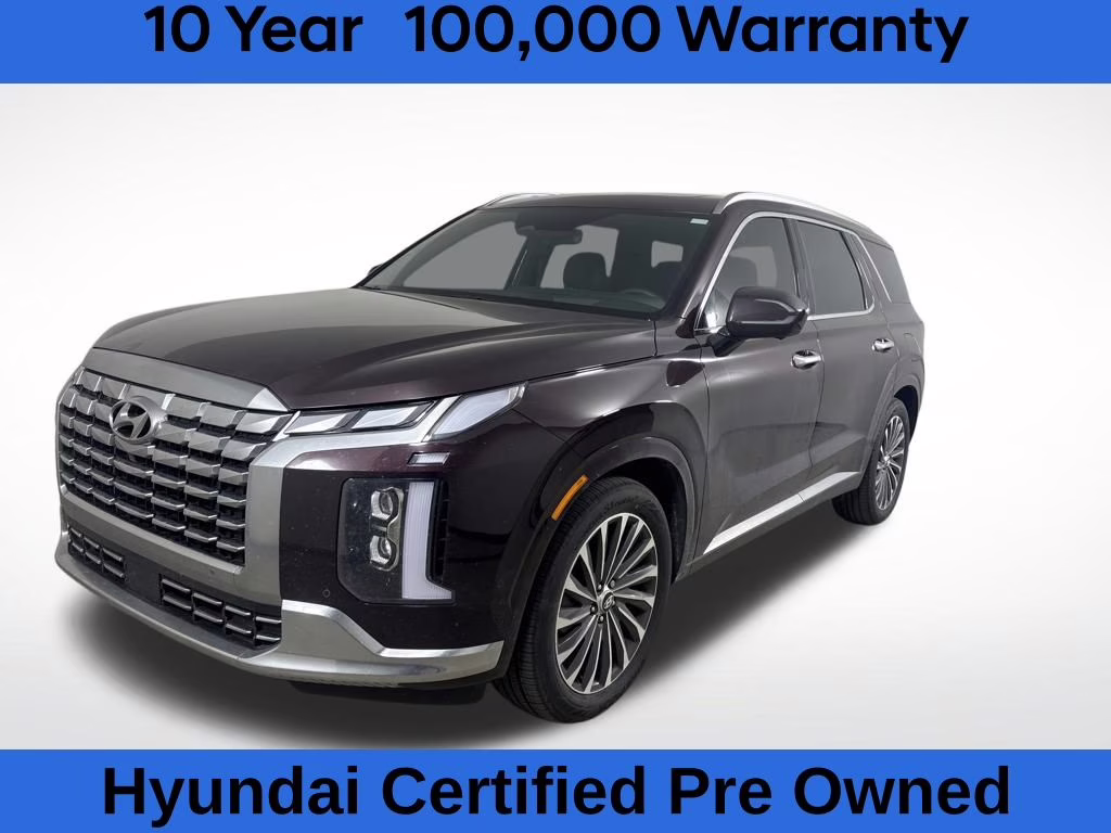 2024 Sierra Burgundy Hyundai Palisade Calligraphy FWD SUV