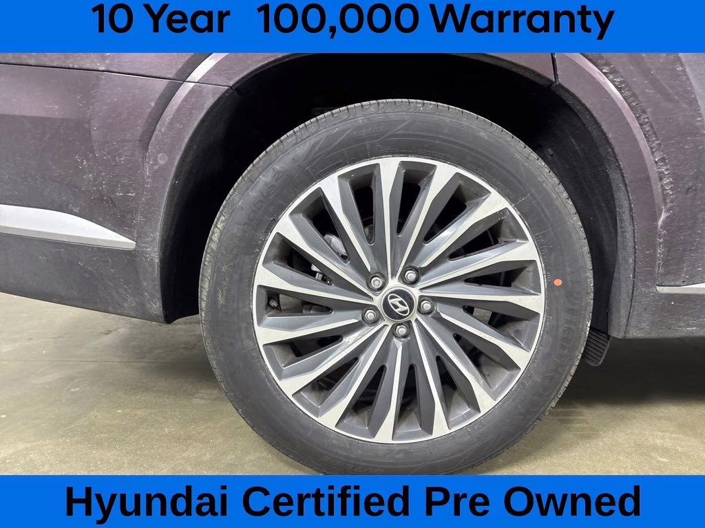 2024 Sierra Burgundy Hyundai Palisade Calligraphy FWD SUV