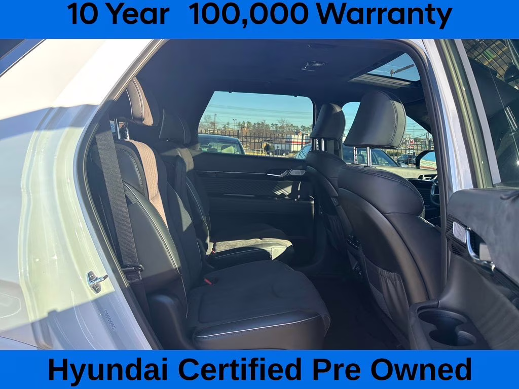 2024 Hyper White Hyundai Palisade Calligraphy Night Edition AWD SUV