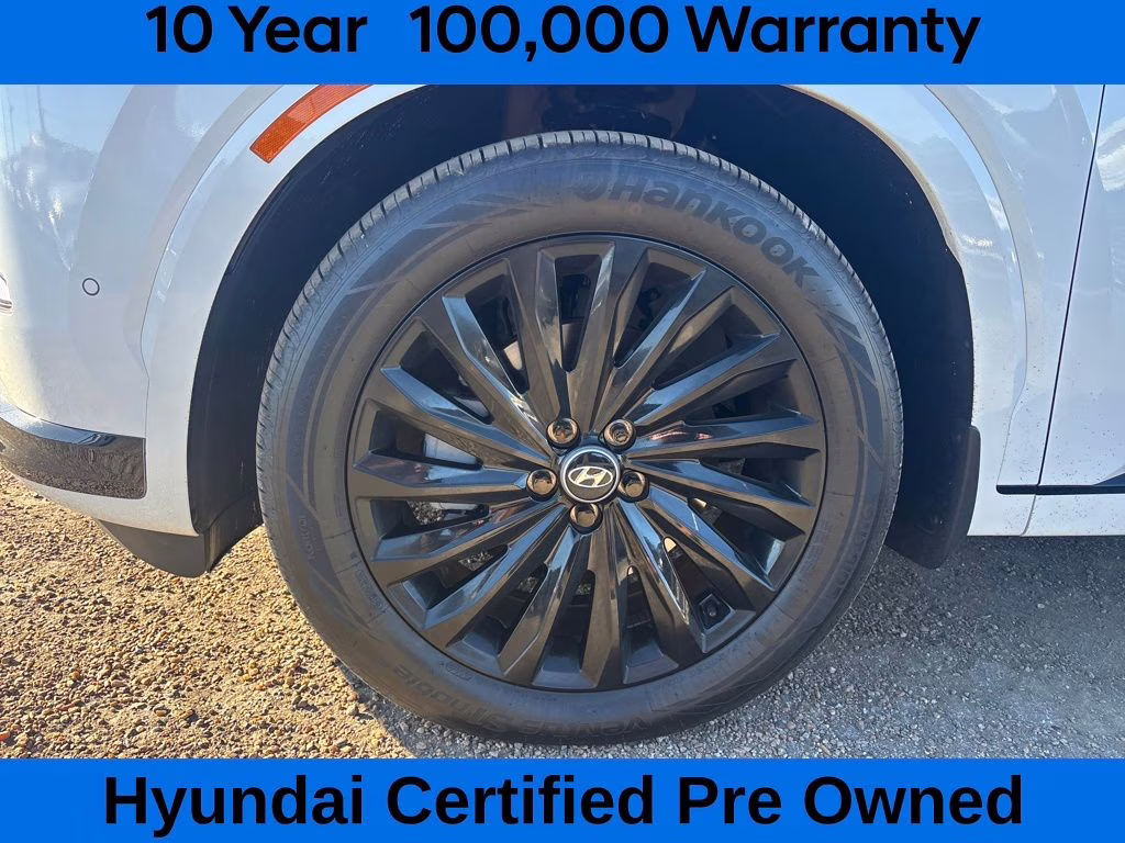 2024 Hyper White Hyundai Palisade Calligraphy Night Edition AWD SUV