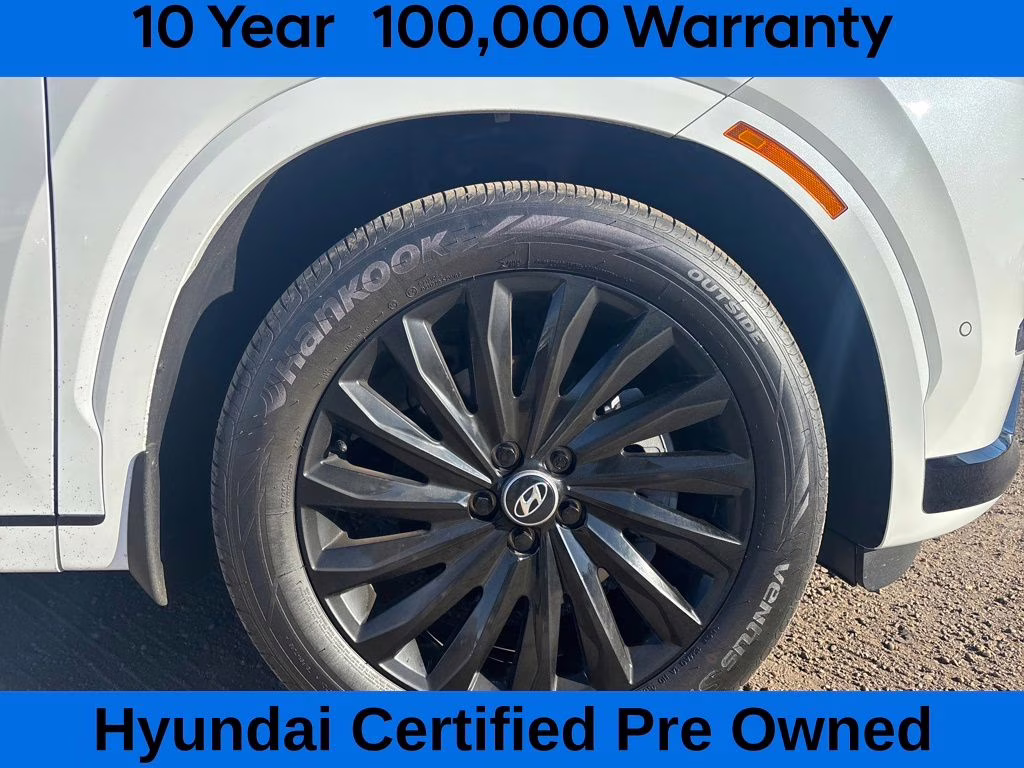 2024 Hyper White Hyundai Palisade Calligraphy Night Edition AWD SUV