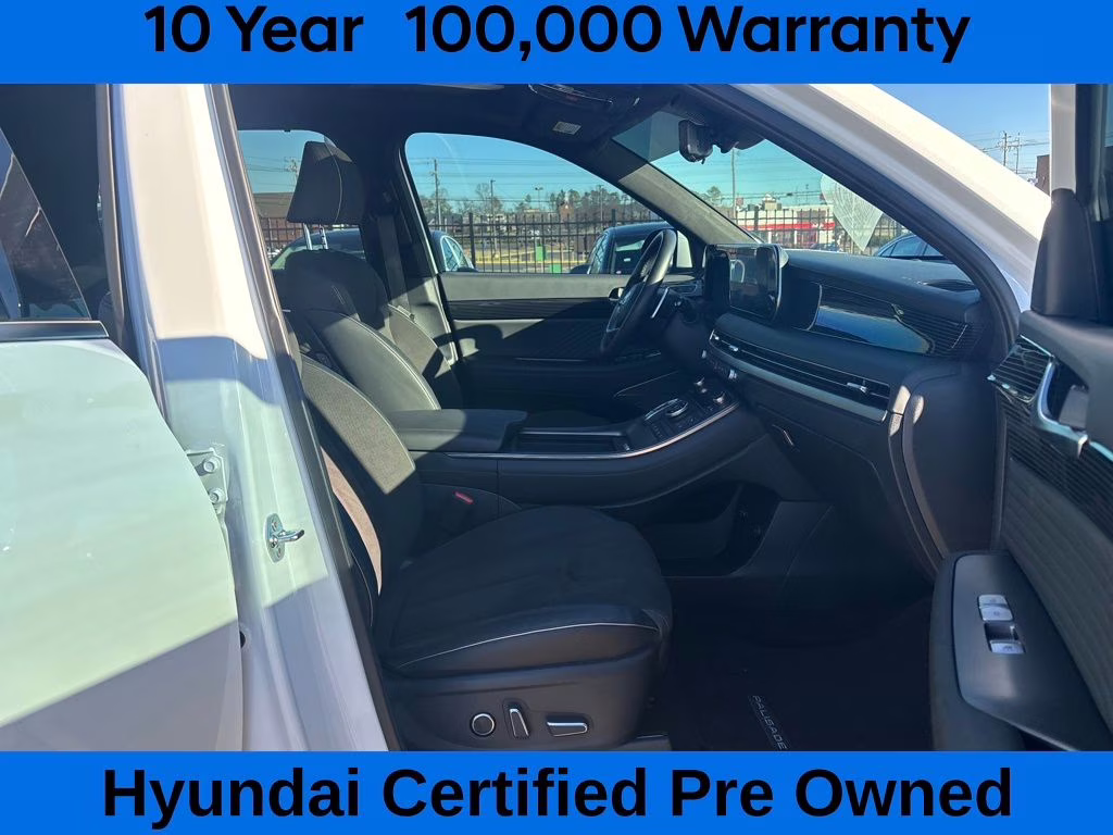 2024 Hyper White Hyundai Palisade Calligraphy Night Edition AWD SUV