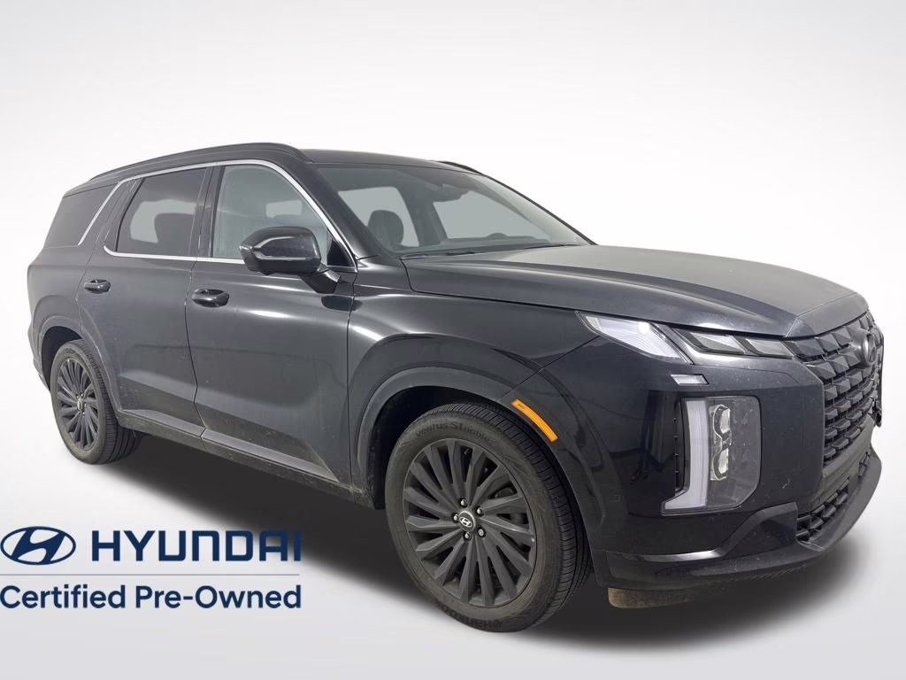 2025 Abyss Black Pearl Hyundai Palisade Calligraphy Night Edition AWD SUV