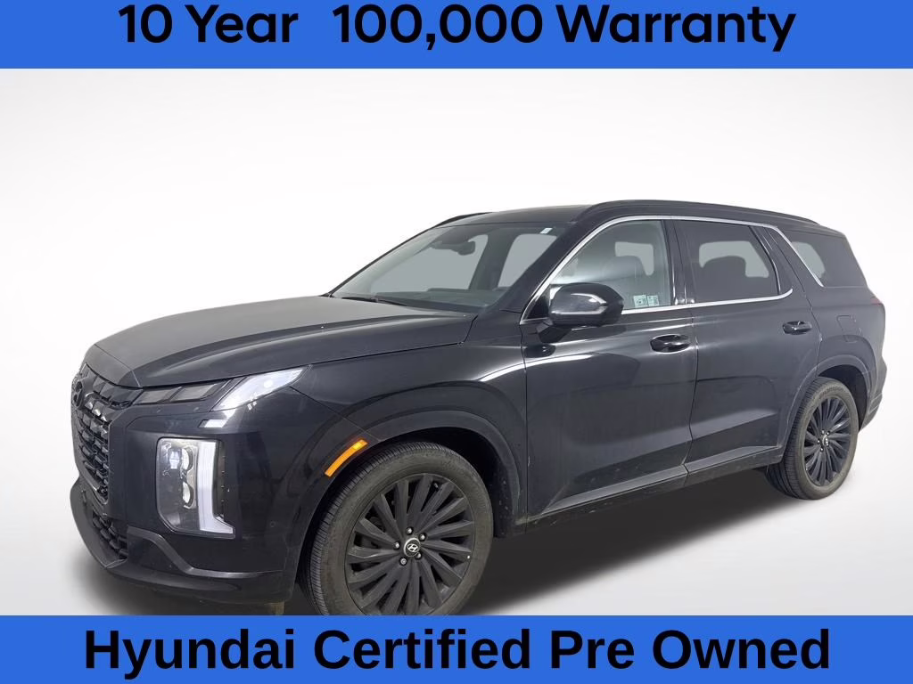 2025 Abyss Black Pearl Hyundai Palisade Calligraphy Night Edition AWD SUV