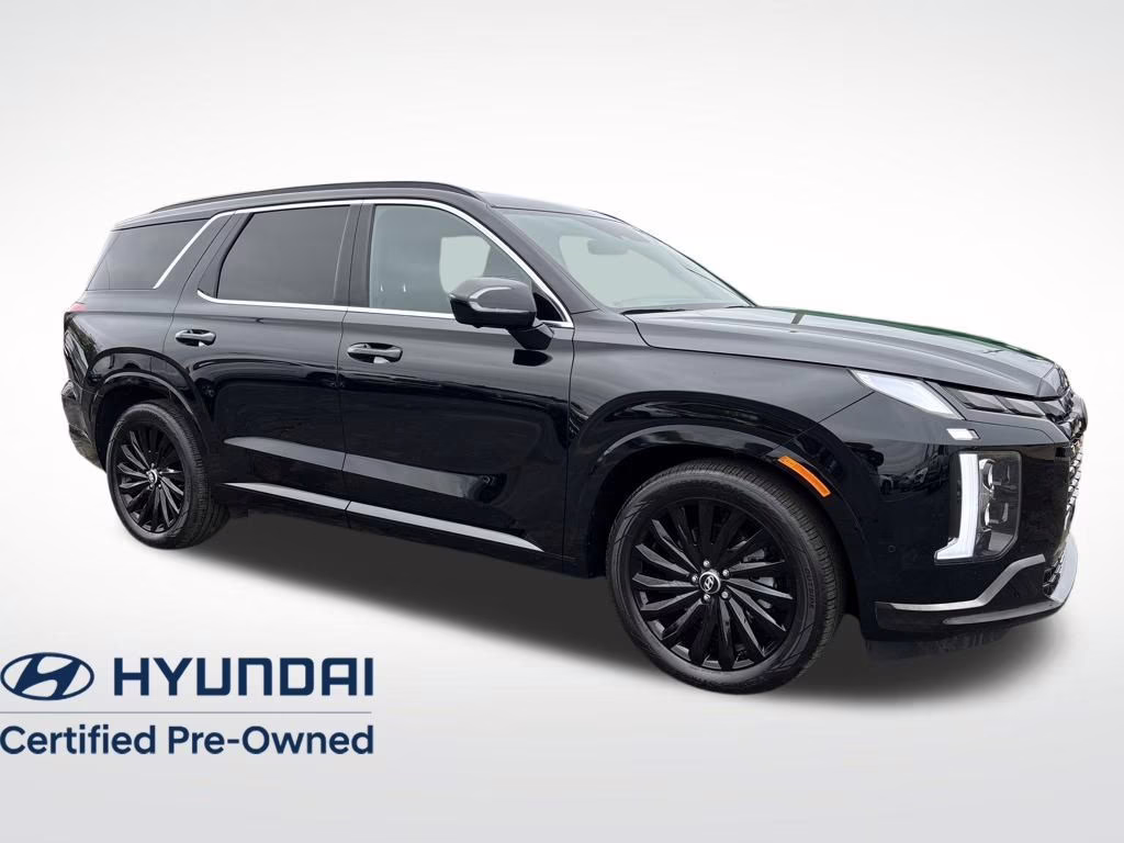 2025 Abyss Black Pearl Hyundai Palisade Calligraphy Night Edition AWD SUV