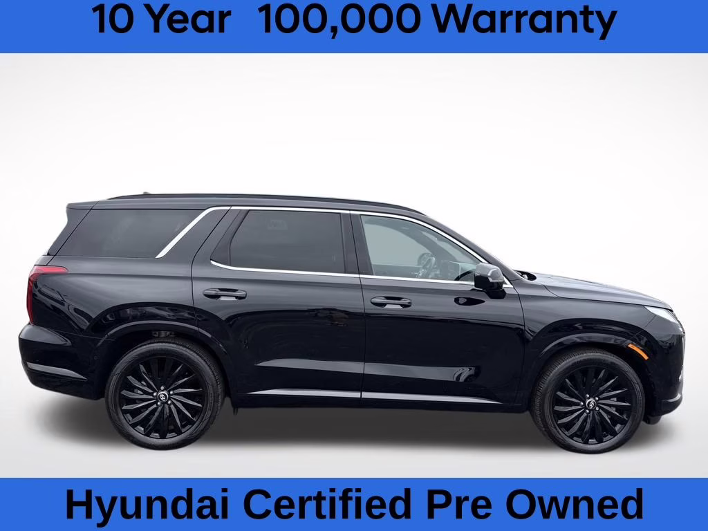 2025 Abyss Black Pearl Hyundai Palisade Calligraphy Night Edition AWD SUV