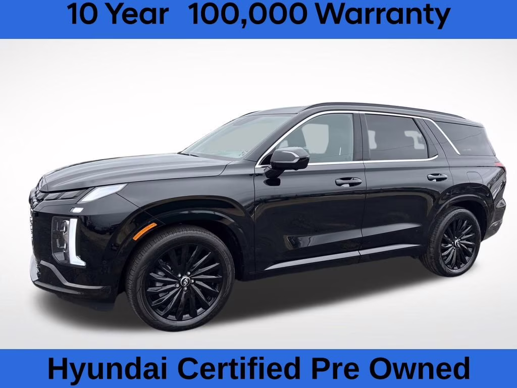 2025 Abyss Black Pearl Hyundai Palisade Calligraphy Night Edition AWD SUV