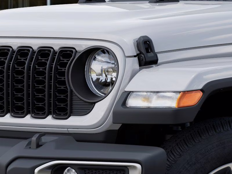 2026 Bright White Clearcoat Jeep Gladiator Sahara 4X4 Truck