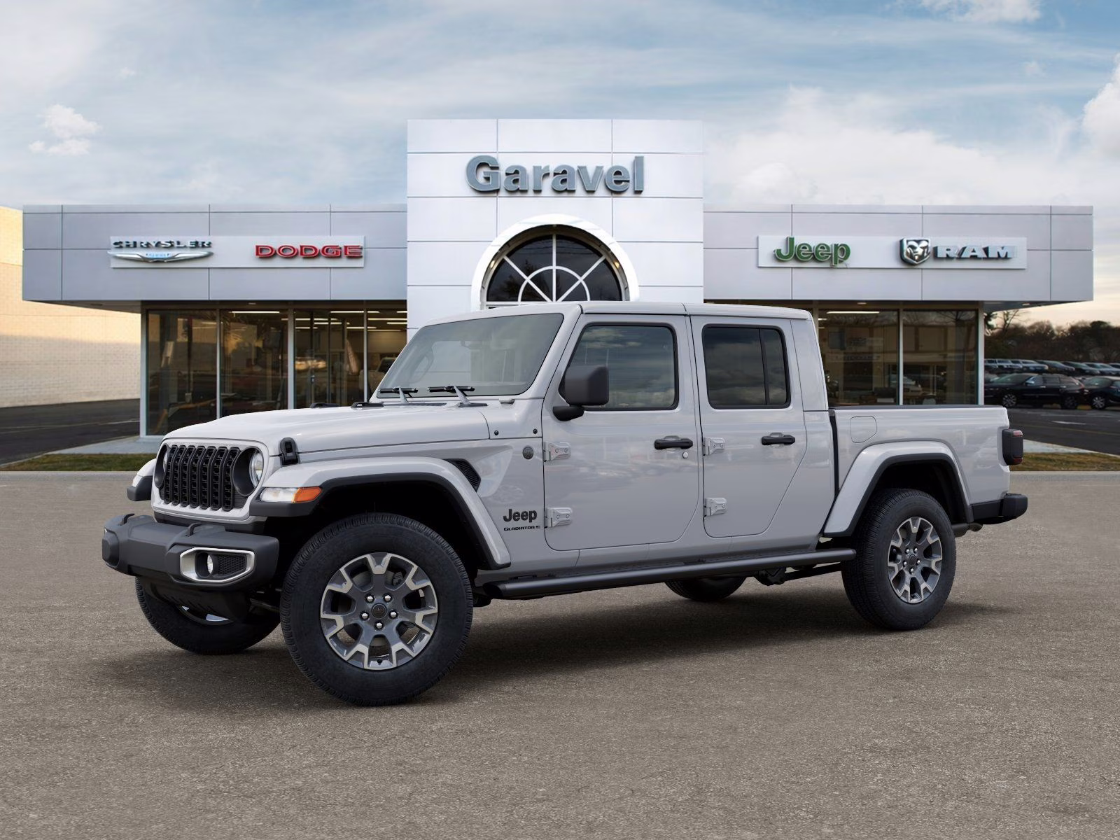 2026 Bright White Clearcoat Jeep Gladiator Sahara 4X4 Truck