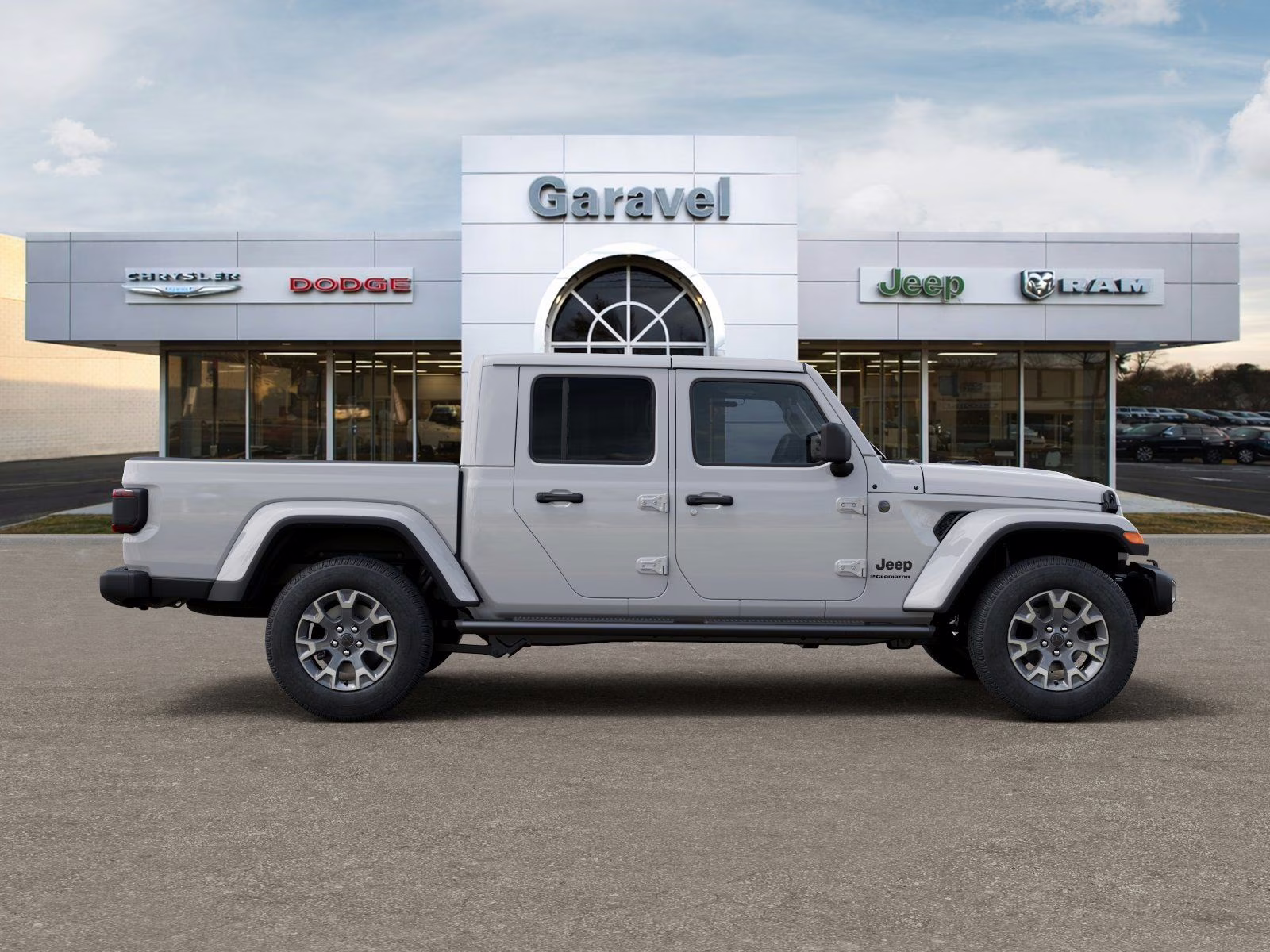 2026 Bright White Clearcoat Jeep Gladiator Sahara 4X4 Truck