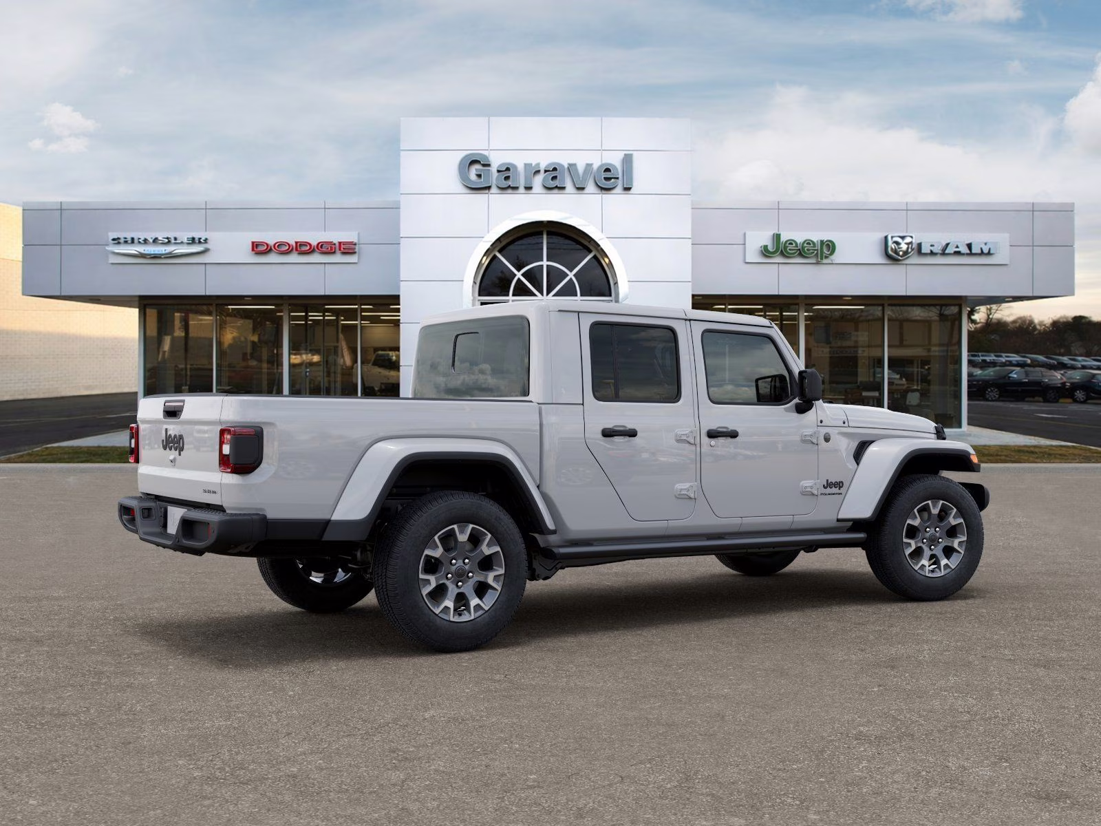 2026 Bright White Clearcoat Jeep Gladiator Sahara 4X4 Truck