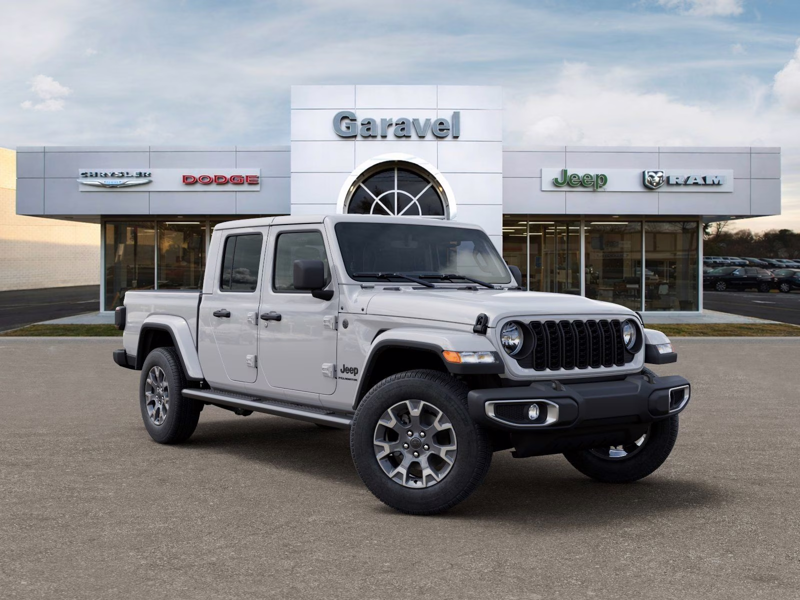 2026 Bright White Clearcoat Jeep Gladiator Sahara 4X4 Truck