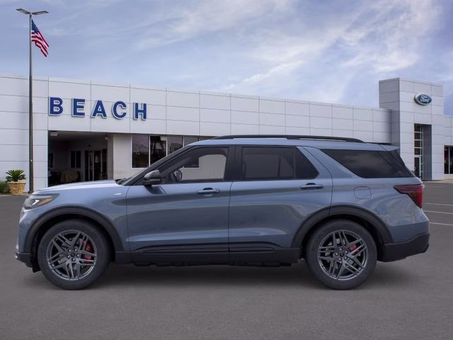 2026 Vapor Blue Metallic Ford Explorer ST-Line RWD SUV