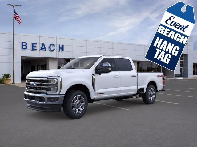 2026 White Ford Super Duty F-250 SRW King Ranch 4X4 Truck