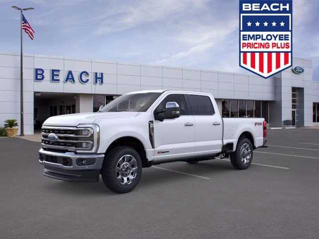 2026 White Ford Super Duty F-250 SRW King Ranch 4X4 Truck
