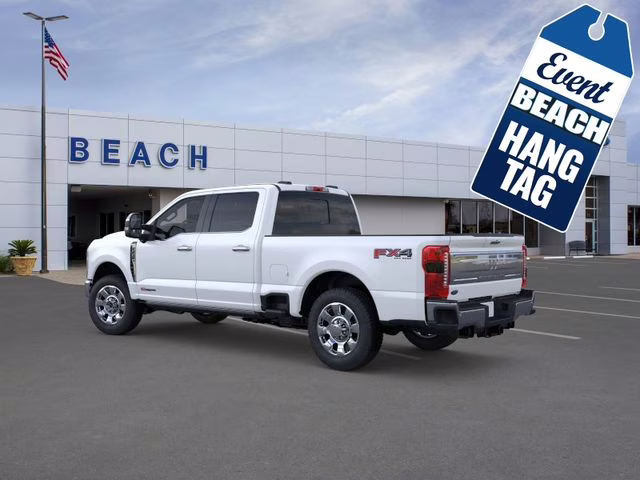2026 White Ford Super Duty F-250 SRW King Ranch 4X4 Truck