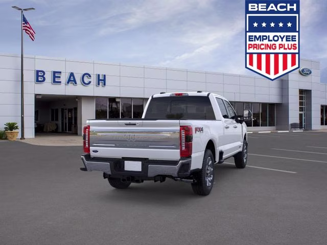 2026 White Ford Super Duty F-250 SRW King Ranch 4X4 Truck