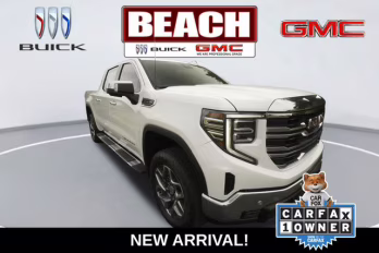 2026 Summit White GMC Sierra 1500 SLT 4X4 Truck