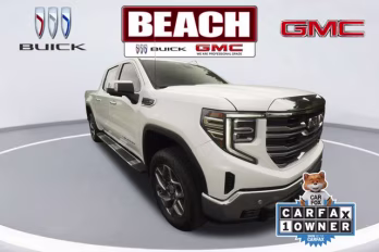 2026 Summit White GMC Sierra 1500 SLT 4X4 Truck