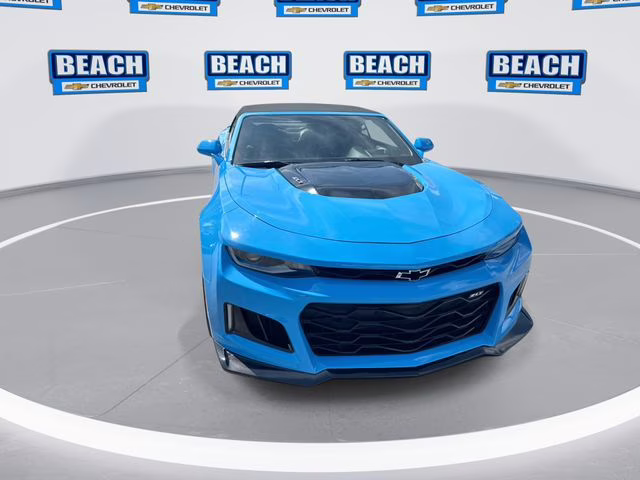 2023 Blue Chevrolet Camaro ZL1 RWD Convertible
