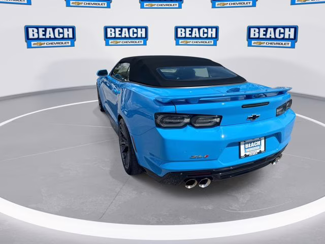 2023 Blue Chevrolet Camaro ZL1 RWD Convertible