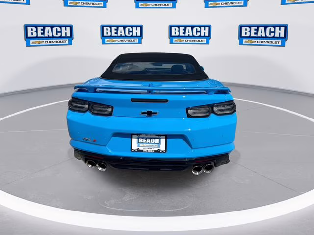 2023 Blue Chevrolet Camaro ZL1 RWD Convertible