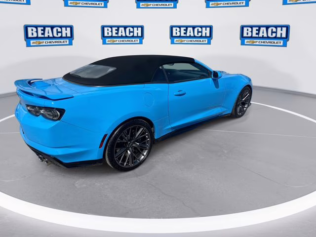 2023 Blue Chevrolet Camaro ZL1 RWD Convertible