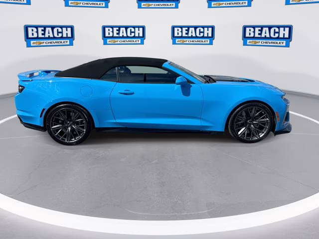 2023 Blue Chevrolet Camaro ZL1 RWD Convertible
