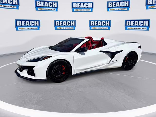 2024 Arctic White Chevrolet Corvette Z06 RWD Convertible