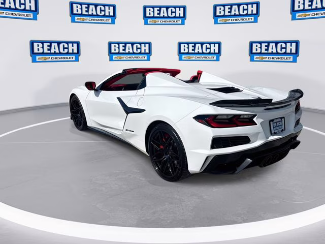 2024 Arctic White Chevrolet Corvette Z06 RWD Convertible